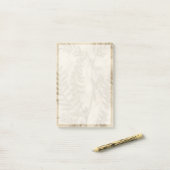 Gilded Foliage Post-it Klebezettel (Auf Schreibtisch)