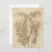 Gilded Foliage Postkarte (Vorne/Hinten)