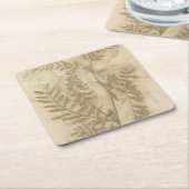 Gilded Foliage Rechteckiger Pappuntersetzer (angewinkelt)