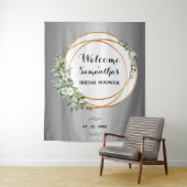 Gilded Garden: Ein glänzendes und goldenes Bridalb Wandteppich (Beispiel)