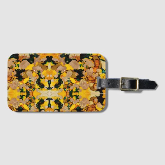 Gilded Gepäckanhänger (Vorderseite (Horizontal))