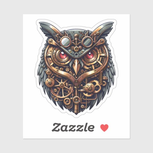 Gilded Guardians - 1 of 7 - Ollie Aufkleber (Blatt)