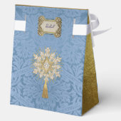 Gilded Hanukkah Elegante Geschenkboxen Geschenkschachtel (Rückseite)