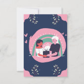 Gilded Hearts: Internationaler Tag der Wohltätigke Einladung (Rückseite)