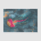 Gilded Jellyfish Decoupage Seidenpapier (Vorderseite)