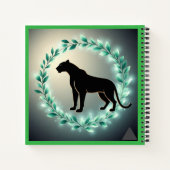 "Gilded Jungle Spirit" Notizblock (Rückseite)