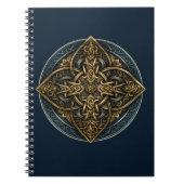 Gilded Knot Codex — Keltisches Symbol Notizblock (Vorderseite)