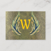 Gilded Leaf-W Visitenkarte (Vorderseite)