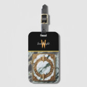 Gilded Marble Lighter Gepäckanhänger (Vorderseite Vertikal)