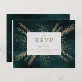 Gilded Meadow Postkarte (Vorne/Hinten)