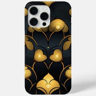 Gilded Noir Bloom Art Deco Case-Mate iPhone Hülle