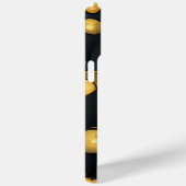 Gilded Noir Bloom Art Deco Case-Mate iPhone Hülle (Rückseite / Rechts)