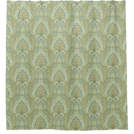 Gilded Paisley Duschvorhang (Vorderseite)