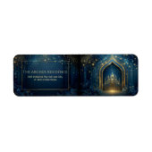 Gilded Palace Arch Midnight Fantasy Return Address (Vorne)