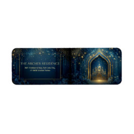 Gilded Palace Arch Midnight Fantasy Return Address