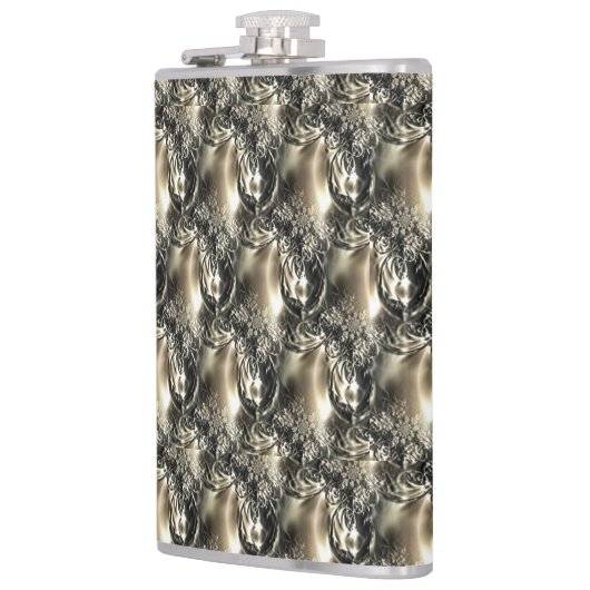 Gilded Pearls Flachmann (Links)