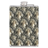 Gilded Pearls Flachmann (Rückseite)