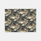 Gilded Pearls Fleecedecke (Vorderseite (Horizontal))