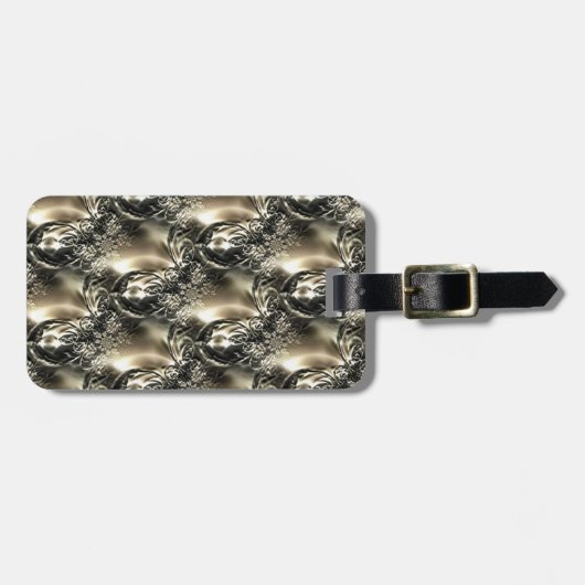 Gilded Pearls Gepäckanhänger (Vorderseite horizontal)