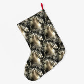 Gilded Pearls Großer Weihnachtsstrumpf (Rückseite (Hängend))