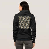 Gilded Pearls Hoodie (Schwarz voll)
