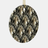 Gilded Pearls Keramik Ornament (Rechts)