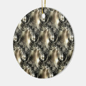 Gilded Pearls Keramik Ornament (Links)