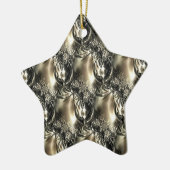 Gilded Pearls Keramik Ornament (Links)