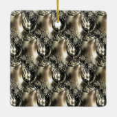Gilded Pearls Keramikornament (Rückseite)