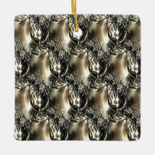 Gilded Pearls Keramikornament (Vorderseite)