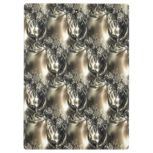 Gilded Pearls Klemmbrett (Rückseite)