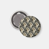 Gilded Pearls Magnet (Vorderseite/Rückseite)