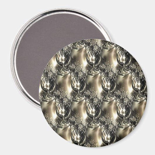 Gilded Pearls Magnet (Vorderseite/Rückseite)