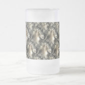 Gilded Pearls Mattglas Bierglas (Mittel)