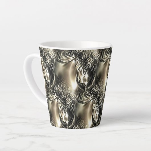 Gilded Pearls Milchtasse (Linke Ecke)