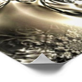 Gilded Pearls Poster (Ecke)