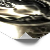 Gilded Pearls Poster (Ecke)