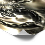 Gilded Pearls Poster (Ecke)