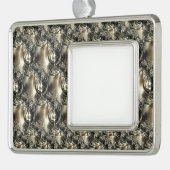 Gilded Pearls Rahmen-Ornament Silber (Links)