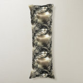 Gilded Pearls Seitenschläferkissen (Vorderseite Vertikal)