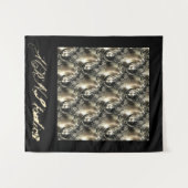 Gilded Pearls Wandteppich (Vorderseite (Horizontal))