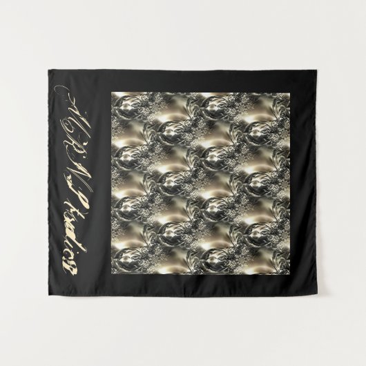 Gilded Pearls Wandteppich (Vorderseite (Horizontal))