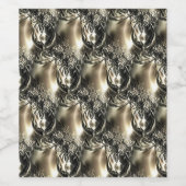 Gilded Pearls Weinetikett (Einzelnes Label)