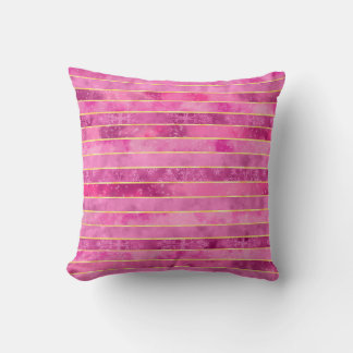 Gilded Pink Cosmic Tapestry Kissen