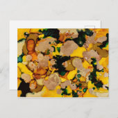 Gilded Postkarte (Vorne/Hinten)