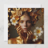 Gilded Pre-Raphaelite Woman 3 (Vorderseite)