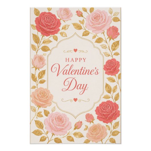 Gilded Rose Valentinsromanze Poster (Vorderseite)