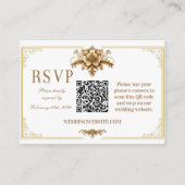 Gilded Royal UAWG QR Code Card Begleitkarte (Vorderseite)