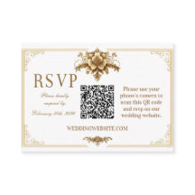 Gilded Royal UAWG QR Code Card