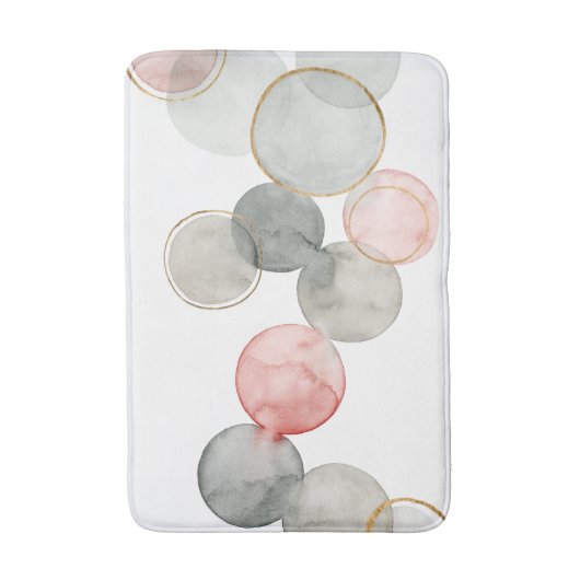 Gilded Spheres Badematte (Vorderseite Vertikal)